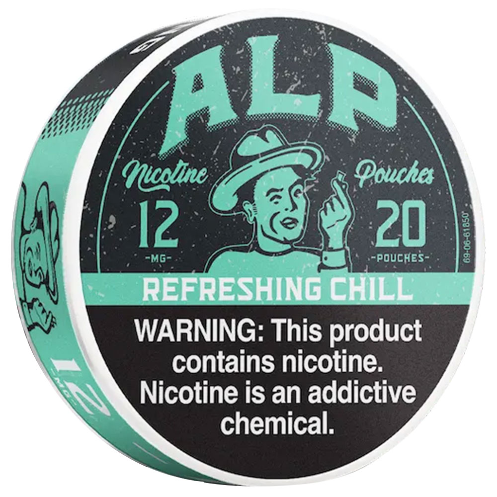 ALP Nicotine Pouches Refreshing Chill 12mg 5ct