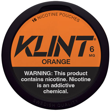 KLINT Nicotine Pouches Orange 6mg 5ct