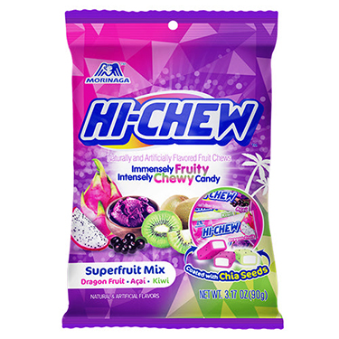 Hi Chew SuperFruit Mix Fruit Chews 3oz Bag Expires June 25th 2026
