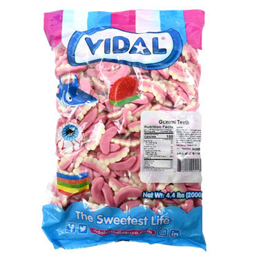 Vidal Gummi Teeth 4.4 Lb Expires April 1st 2026