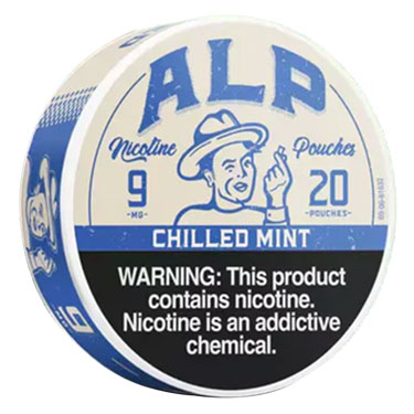 ALP Nicotine Pouches Chilled Mint 9mg 5ct 