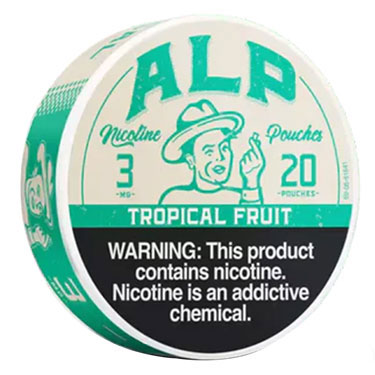 ALP Nicotine Pouches Tropical Fruit 3mg 5ct 