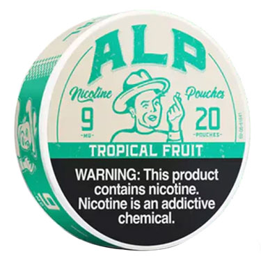 ALP Nicotine Pouches Tropical Fruit 9mg 5ct 