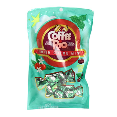 Adams and Brooks Coffee Rio Irish Creme Mint 5.5oz Bag 