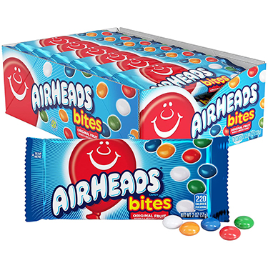 Airheads Bites Original Fruit King Size 18ct Box 