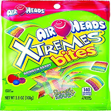 Airheads Xtreme Sourful 3.8oz Bag 