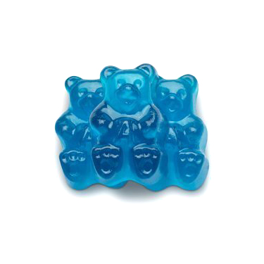 Albanese Gummi Bears Blue Raspberry 1lb 