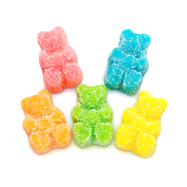 Albanese Sweet Sanded Beep Bears 1lb 