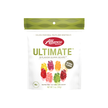 Albanese Ultimate 8 Flavor Gummi Bears 5oz Bag 