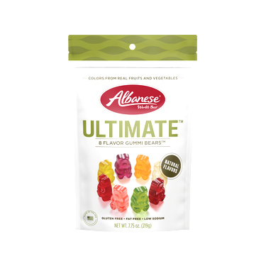 Albanese Ultimate 8 Flavor Gummi Bears 7.75oz Bag 