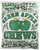 Alberts Chews Green Apple 240ct Bag 