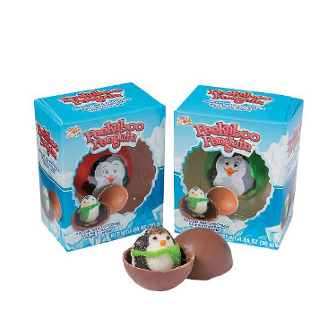Alberts Christmas Peek A Boo Penguin 