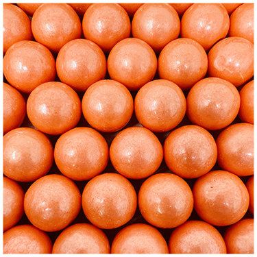 Alberts Color Splash Gumballs Shimmer Orange 2lb 