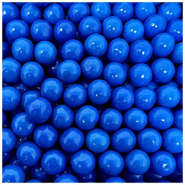 Alberts Color Splash Mini Gumballs Blue 2lb 