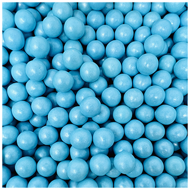 Alberts Color Splash Mini Gumballs Shimmer Light Blue 2lb 