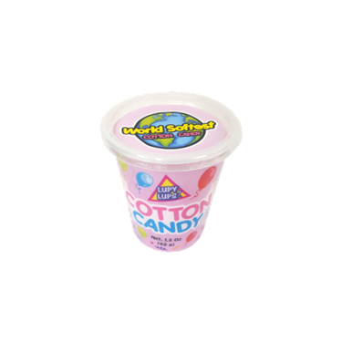 Alberts Cotton Candy Hot Pink Strawberry 2oz Tub 