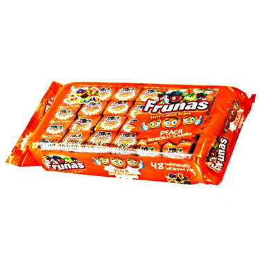 Alberts Frunas Fruit Chews Peach 48ct 