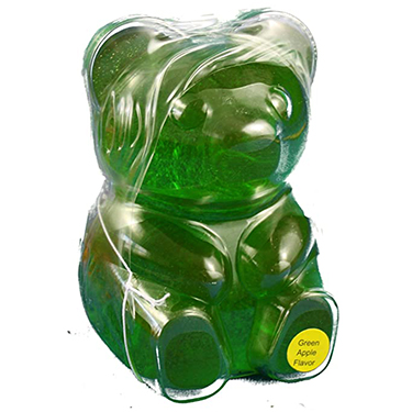 Alberts Giant Gummy Bear Apple 12oz 