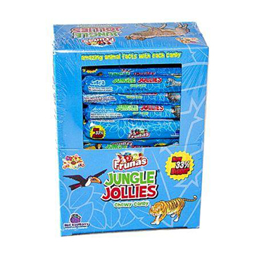 Alberts Jungle Jollies Blue Raspberry 48ct Box 