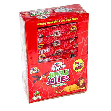 Alberts Jungle Jollies Strawberry 48ct Box 