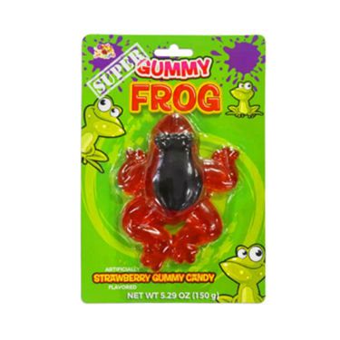 Alberts Super Gummy Frog 5.29oz Box 