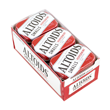 Altoids Smalls Sugar Free Peppermint 9ct Box 