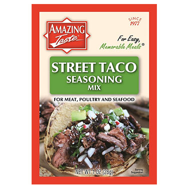 Amazing Taste Street Taco Seasoning 1oz Expires April 21st 2025 