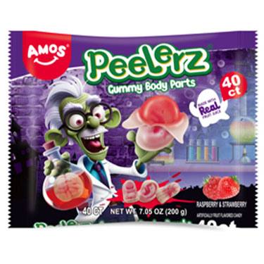 Amos Gummy Body Parts 40ct Bag 