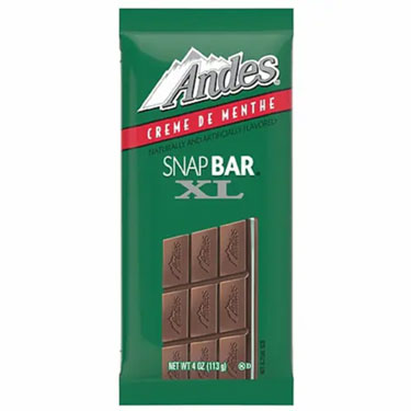 Andes Creme De Menthe Snap Bar 18pk 