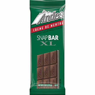 Andes Creme De Menthe Snap Bar XL 4oz 