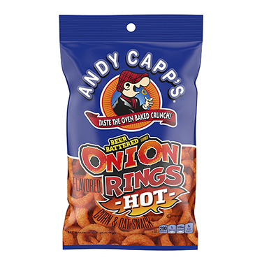 Andy Capps Hot Onion Rings 2oz Bags 12ct Box 