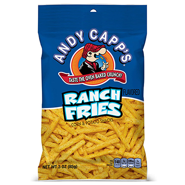 Andy Capps Ranch Fries 3oz Bags 12ct Box 