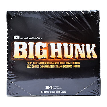 Annabelles Big Hunk Candy Bar 24ct Box 