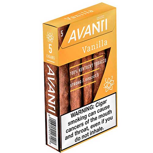 Avanti Vanilla Cigars 10 5PKS 