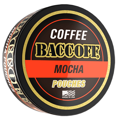 BaccOff Coffee Pouches Mocha 12ct Roll 