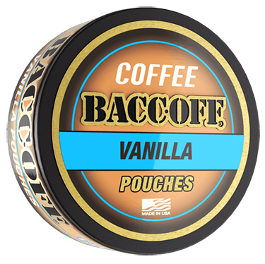 BaccOff Coffee Pouches Vanilla 12ct Roll 