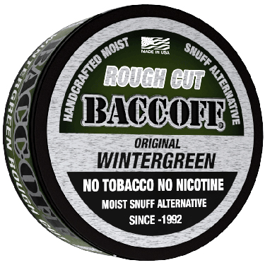 BaccOff Rough Cut Original Wintergreen 12ct Roll 