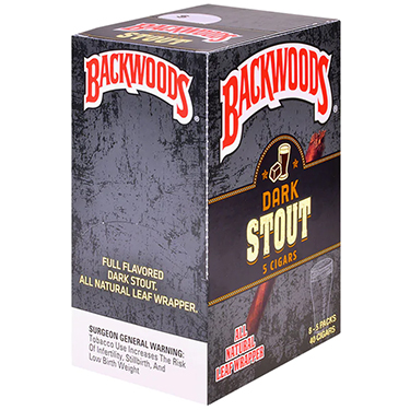 Backwoods Cigars Dark Stout 8 Packs of 5 