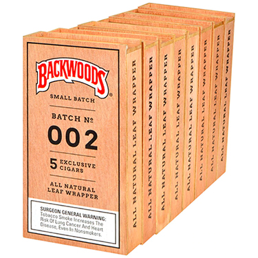 Backwoods Cigars Small Batch 002 8 Packs of 5 