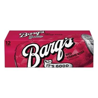 Barqs Red Creme Soda 12oz 12pk Cans 