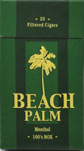Beach Palm Menthol 100 Box Little Cigars 
