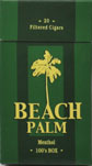 Beach Palm Menthol 100 Box Little Cigars 