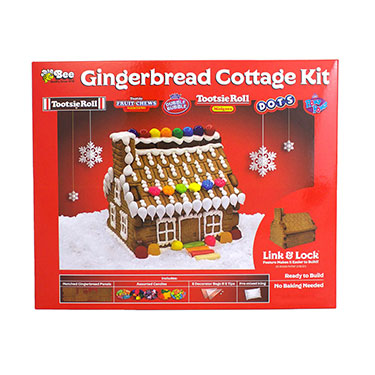 Bee Christmas Tootsie Gingerbread Cottage Kit 26oz 