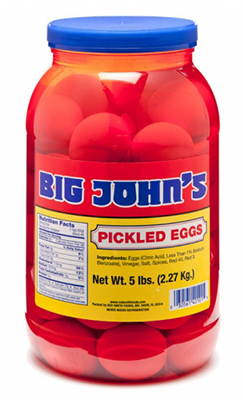 Big Johns Pickled Eggs Gallon 