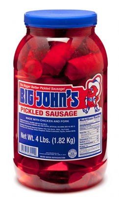 Big Johns Pickled Sausage Gallon 