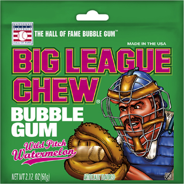 Big League Chew Wild Pitch Watermelon 12ct Box 