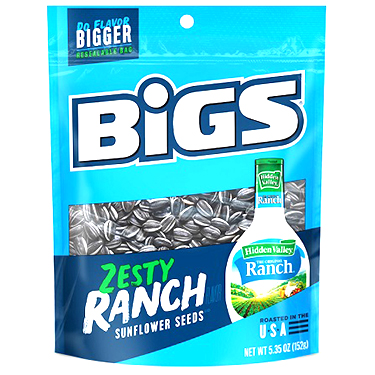 Bigs Sunflower Seeds Hidden Valley Ranch 5.35oz Bag 