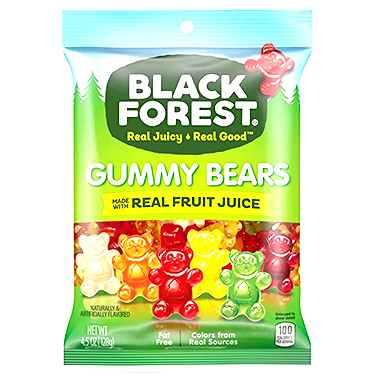 Black Forest Gummy Bears 4.5oz Bag 