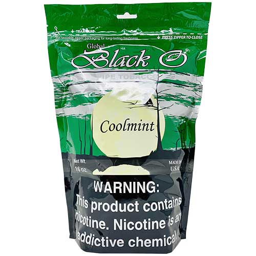 Black O Coolmint 6oz Pipe Tobacco 