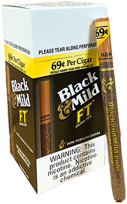 Black and Mild Filter Tip Cigars 30ct Box 